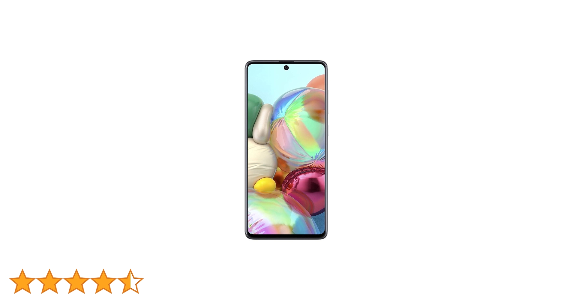 【とー】Galaxy A71 SIMフリー　ホワイト Samsung Galaxy A71 A715F 128GB Dual-SIM GSM Unlocked Phone